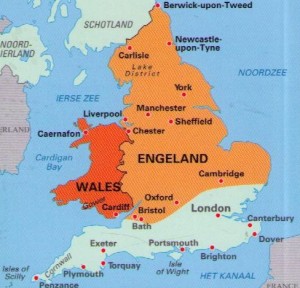 Engeland_kaart